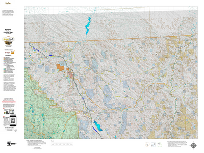 Wy Mule Deer Unit 23 with Land Ownership Preview 1