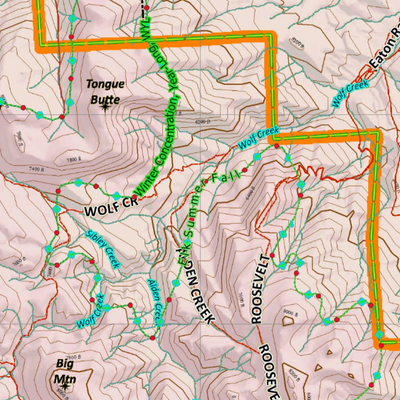 Wy Mule Deer Unit 24 Concentration Areas Preview 2