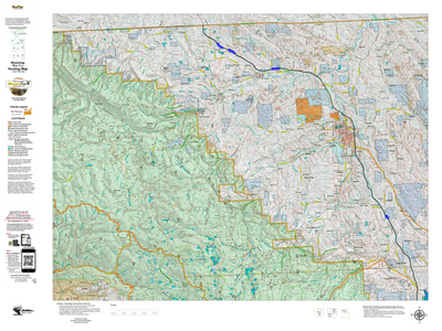 Wy Mule Deer Unit 24 Concentrations and Land Ownership Preview 1