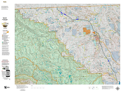 Wy Mule Deer Unit 24 with Land Ownership Preview 1