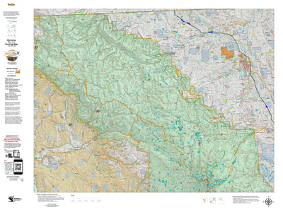 Wy Mule Deer Unit 25 Concentrations and Land Ownership Preview 1