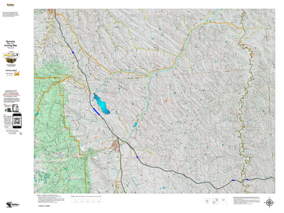 Wy Mule Deer Unit 26 Topographical Map Preview 1