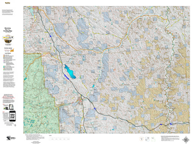 Wy Mule Deer Unit 26 with Land Ownership Preview 1