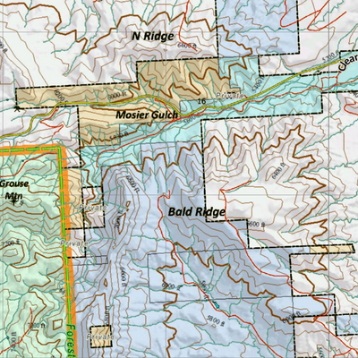 Wy Mule Deer Unit 26 with Land Ownership Preview 3