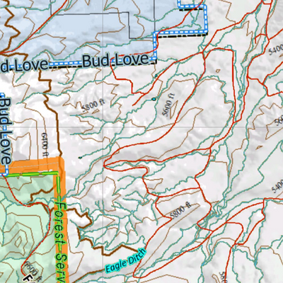 Wy Mule Deer Unit 27 with Land Ownership Preview 2