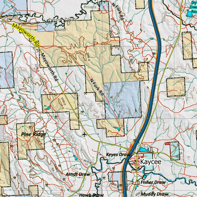 Wy Mule Deer Unit 29 Concentrations and Land Ownership Preview 3