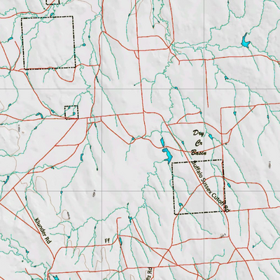 Wy Mule Deer Unit 29 Topographical Map Preview 2