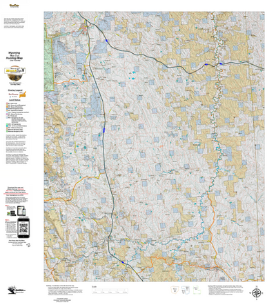 Wy Mule Deer Unit 29 with Land Ownership Preview 1