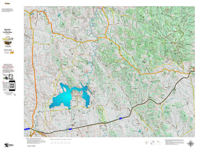 Wy Mule Deer Unit 3 Topographical Map Preview 1