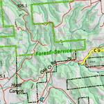 Wy Mule Deer Unit 3 Topographical Map Preview 3