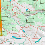 Wy Mule Deer Unit 30 Topographical Map Preview 2