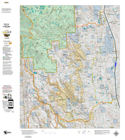 Wy Mule Deer Unit 30 with Land Ownership Preview 1
