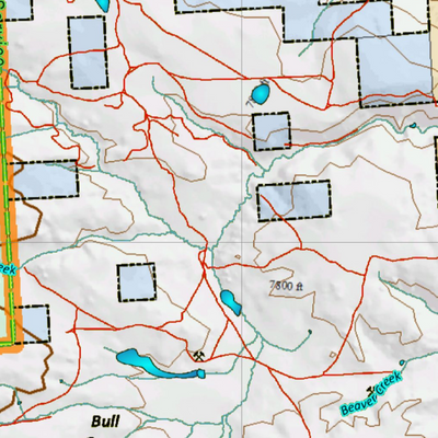Wy Mule Deer Unit 30 with Land Ownership Preview 2