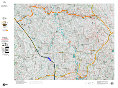 Wy Mule Deer Unit 31 Topographical Map Preview 1