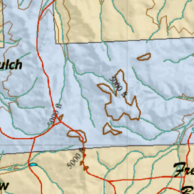 Wy Mule Deer Unit 31 with Land Ownership Preview 2