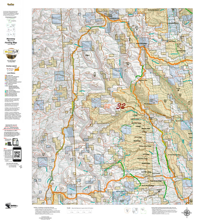 Wy Mule Deer Unit 32 Concentrations and Land Ownership Preview 1