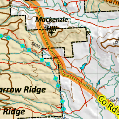 Wy Mule Deer Unit 32 Concentrations and Land Ownership Preview 3