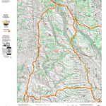 Wy Mule Deer Unit 32 Topographical Map Preview 1