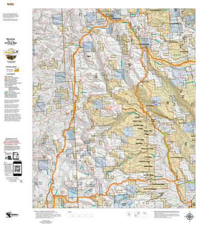 Wy Mule Deer Unit 32 with Land Ownership Preview 1