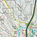 Wy Mule Deer Unit 33 Topographical Map Preview 3