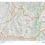 Wy Mule Deer Unit 35 Topographical Map Preview 1