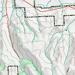 Wy Mule Deer Unit 35 Topographical Map Preview 2