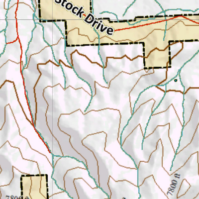Wy Mule Deer Unit 35 with Land Ownership Preview 2