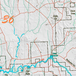 Wy Mule Deer Unit 36 Topographical Map Preview 2