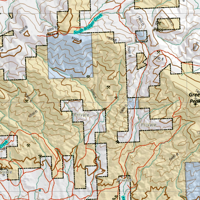 Wy Mule Deer Unit 36 with Land Ownership Preview 3