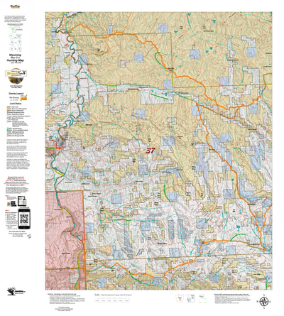 Wy Mule Deer Unit 37 Concentrations and Land Ownership Preview 1