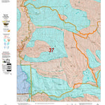 Wy Mule Deer Unit 37 Topo with Concentrations Preview 1