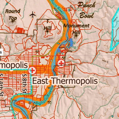 Wy Mule Deer Unit 37 Topo with Concentrations Preview 3