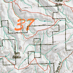Wy Mule Deer Unit 37 Topographical Map Preview 2