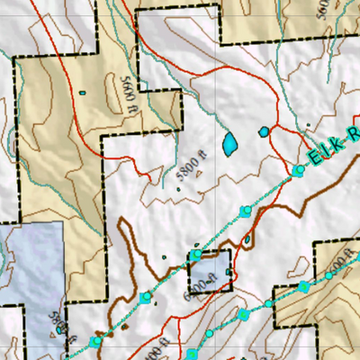 Wy Mule Deer Unit 39 Concentrations and Land Ownership Preview 2