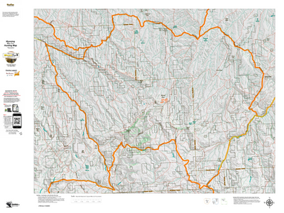 Wy Mule Deer Unit 39 Topographical Map Preview 1