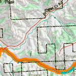 Wy Mule Deer Unit 39 Topographical Map Preview 3