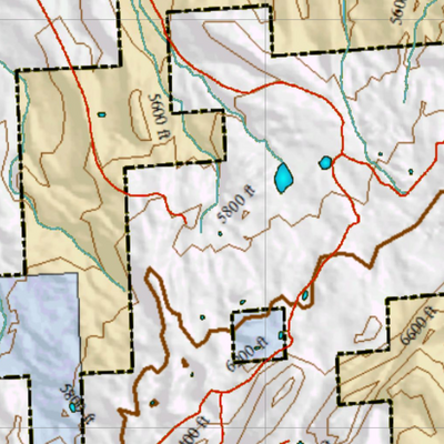 Wy Mule Deer Unit 39 with Land Ownership Preview 2