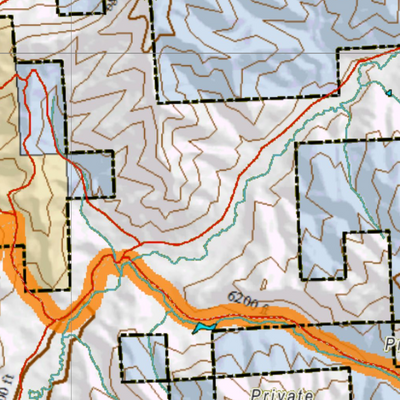 Wy Mule Deer Unit 39 with Land Ownership Preview 3