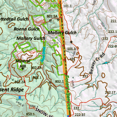 Wy Mule Deer Unit 4 Concentrations and Land Ownership Preview 3