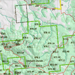 Wy Mule Deer Unit 4 Topographical Map Preview 2