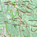Wy Mule Deer Unit 4 Topographical Map Preview 3