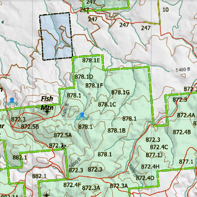 Wy Mule Deer Unit 4 with Land Ownership Preview 2