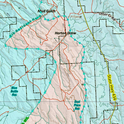 Wy Mule Deer Unit 40 Concentration Areas Preview 2