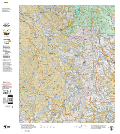 Wy Mule Deer Unit 40 with Land Ownership Preview 1