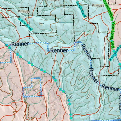 Wy Mule Deer Unit 41 Concentration Areas Preview 3