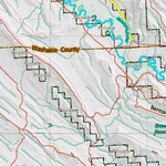 Wy Mule Deer Unit 41 Topographical Map Preview 2