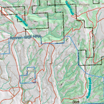 Wy Mule Deer Unit 41 Topographical Map Preview 3