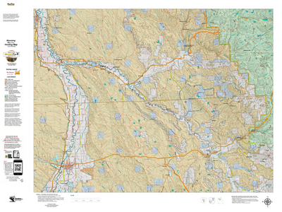 Wy Mule Deer Unit 41 with Land Ownership Preview 1