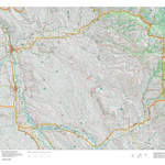 Wy Mule Deer Unit 47 Topographical Map Preview 1