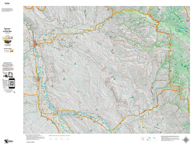 Wy Mule Deer Unit 47 Topographical Map Preview 1